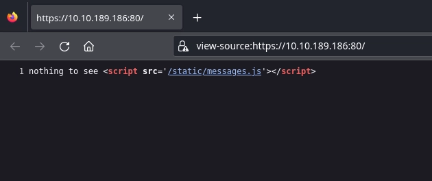 Web Server View Source