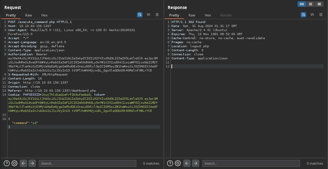 Web 1337 Execute Command